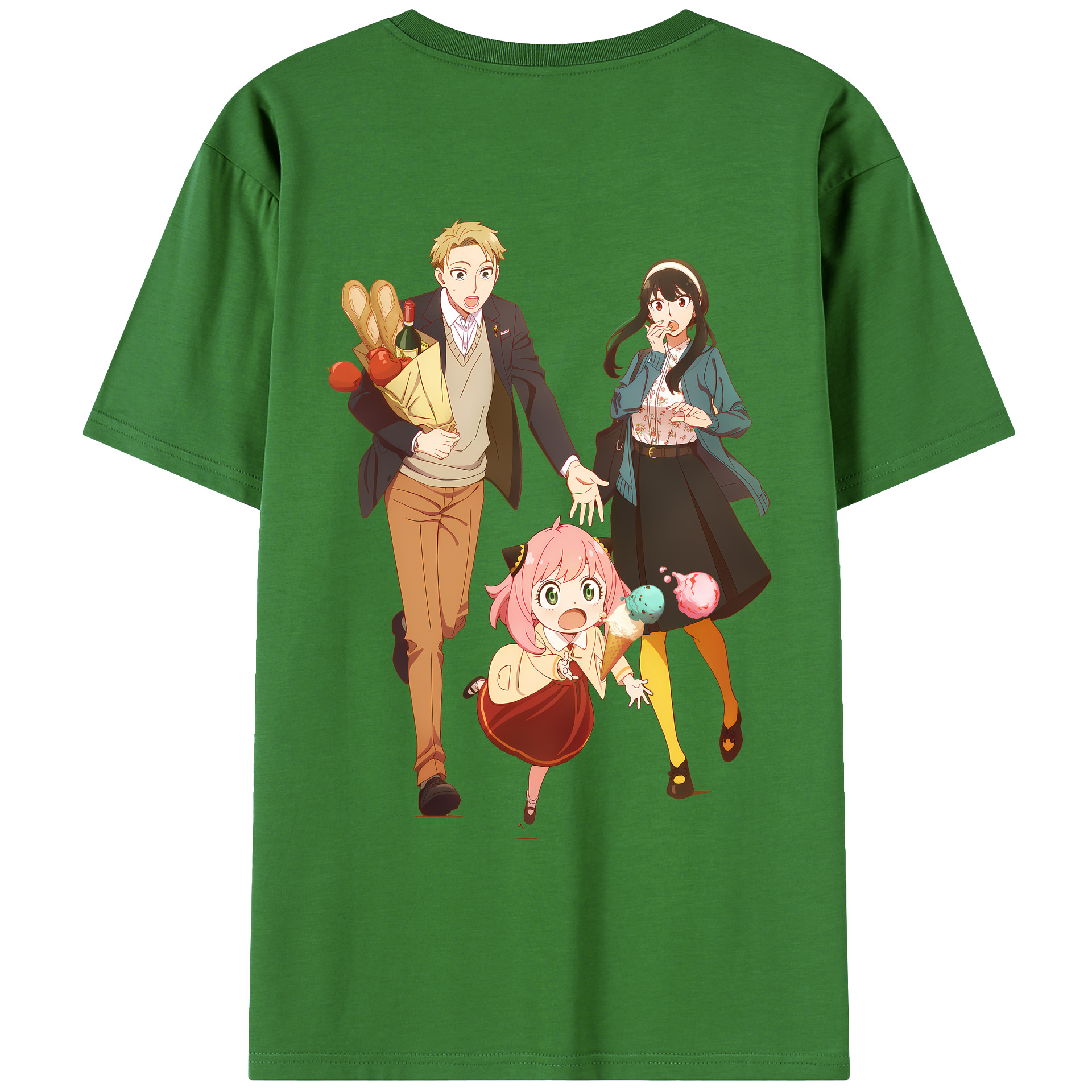 （画像用） SPY×FAMILY间谍家家酒 レディース半袖Tシャツ(バックプリント)